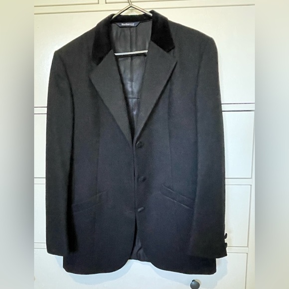 Burberry | Jackets & Coats | Burberry Womens Black Wool Riding Jacket ...